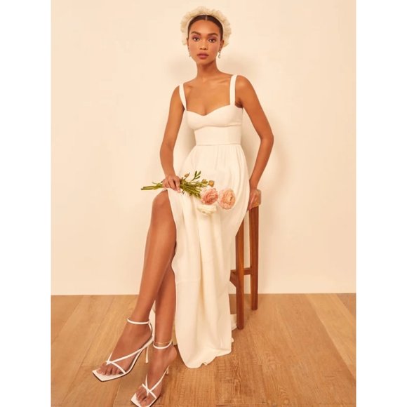 NEW Reformation Hollyhock Dress SOLD OUT ONLINE NWOT - Picture 2 of 8